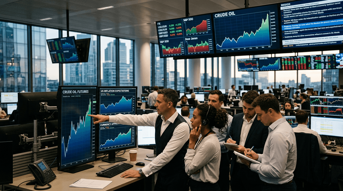 Oil Spikes 9% on Iran Conflict: What Traders Need To Know About Inflation and Futures