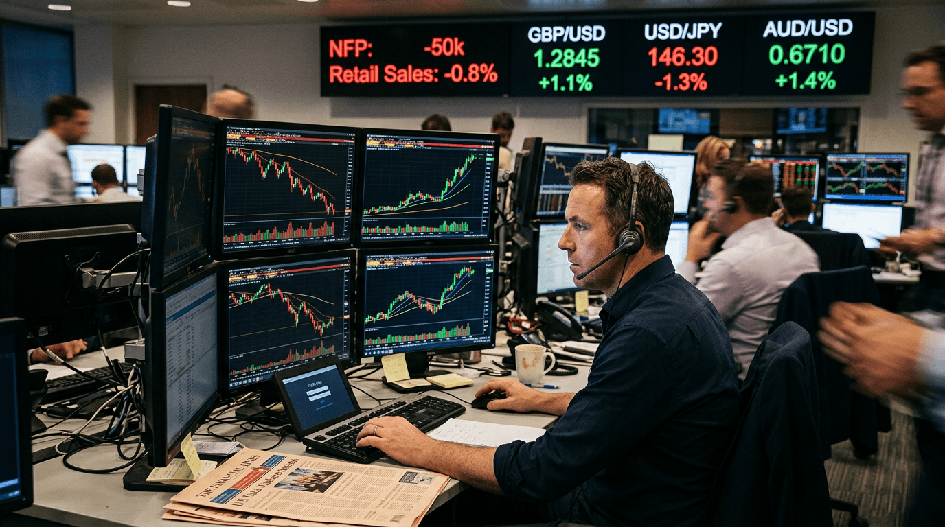 Dollar Index Slips: How Softer U.S. Data And Risk Appetite Are Repricing FX