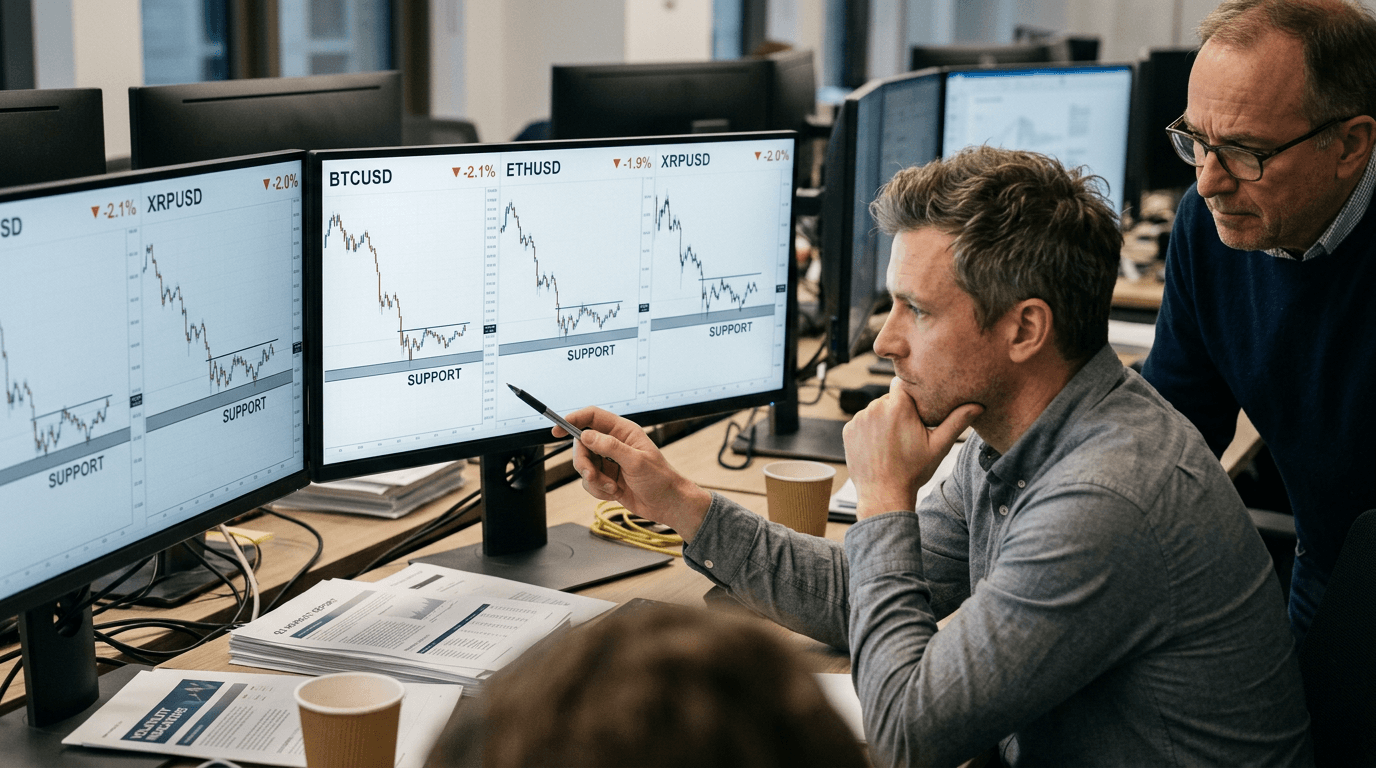 Crypto at a Crossroads: Key Supports Hold as Market Trades Cautiously