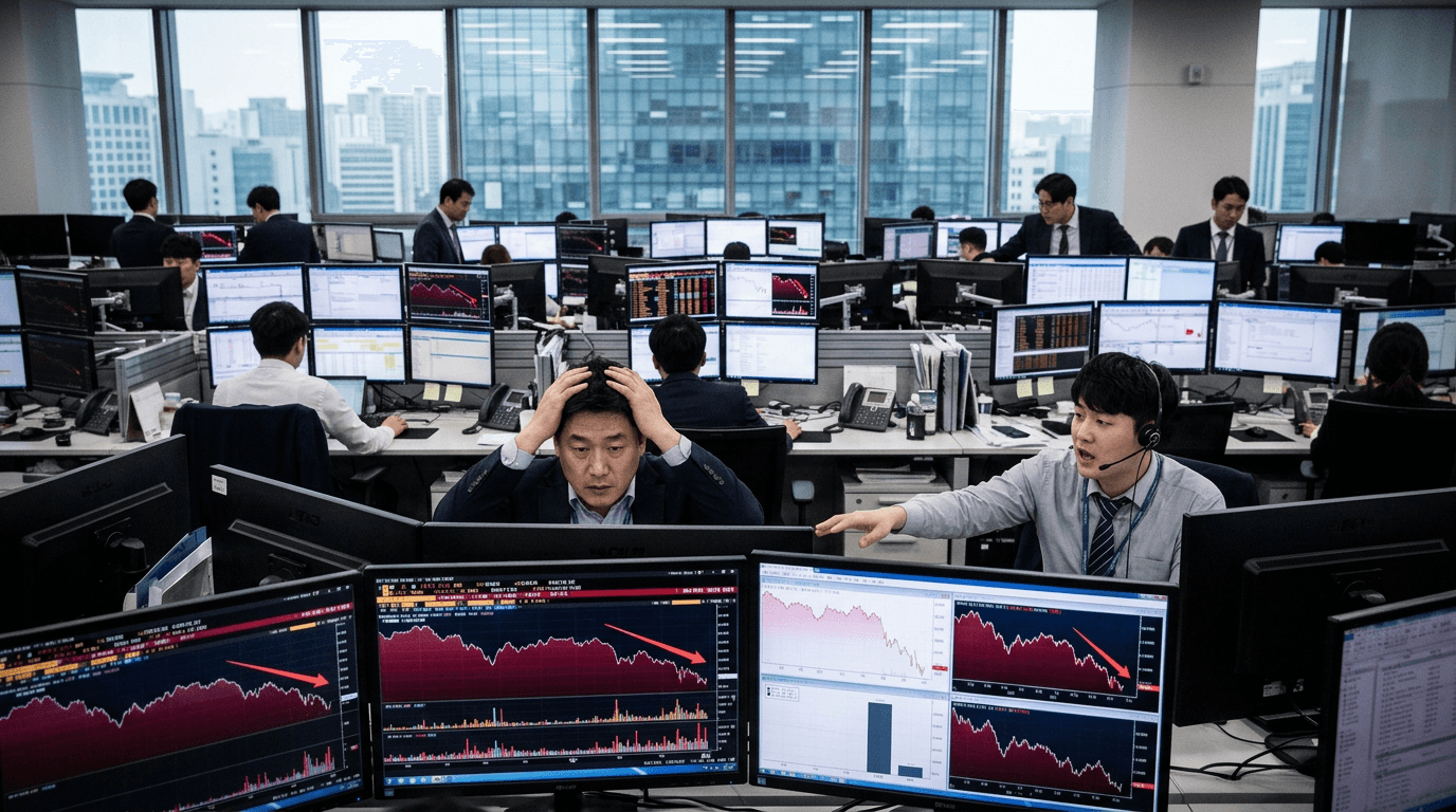 Korea-Led Selloff Tests the Limits of Asia’s AI Mania Trade