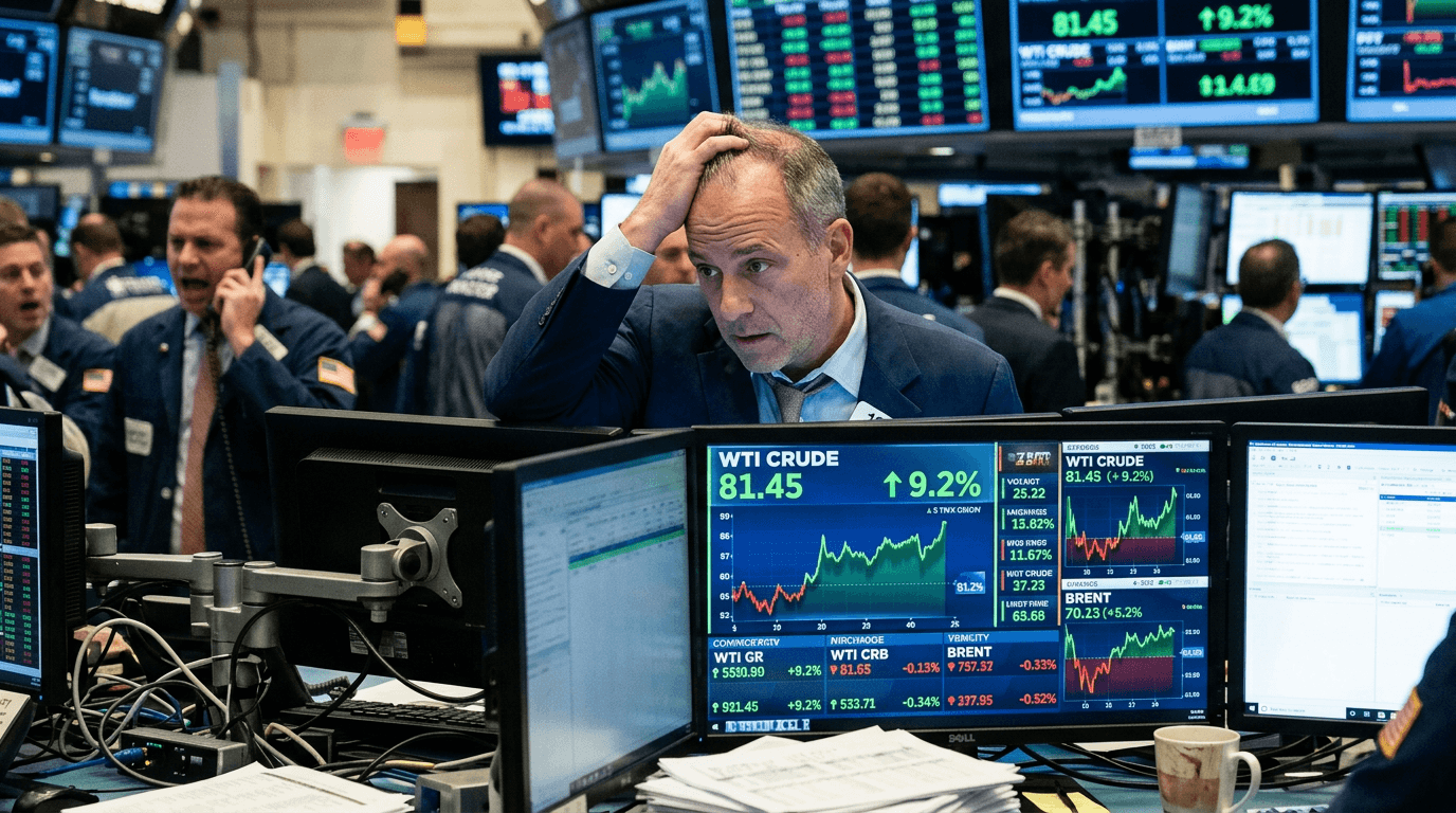 Oil’s 9% Shock: How Middle East Tensions Ripple Across Markets