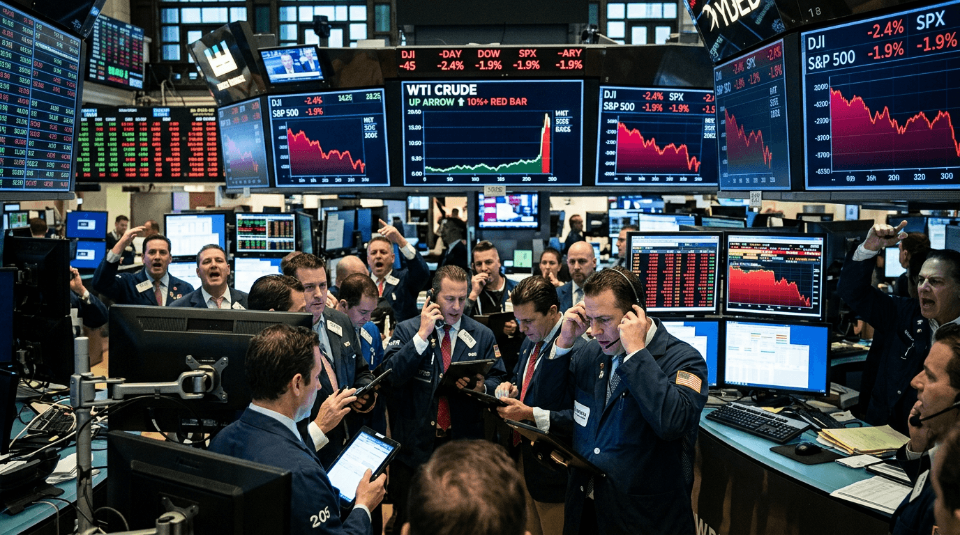Oil Spike, Equity Slide: How Geopolitics Reawakened Inflation Fears