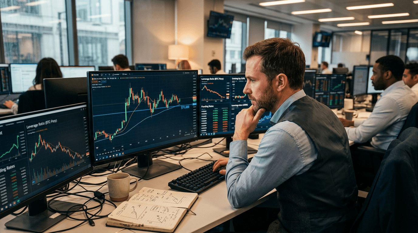 Bitcoin Holds Above $71K: What Consolidation After a Pullback Really Means