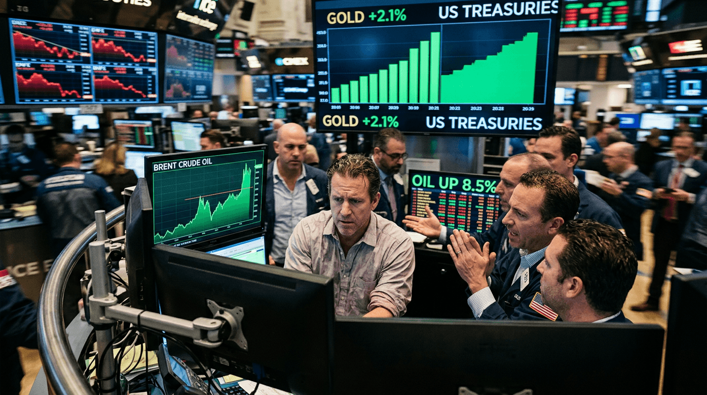 Oil Spikes, Gold Shines: How Middle East Tensions Are Repricing Risk