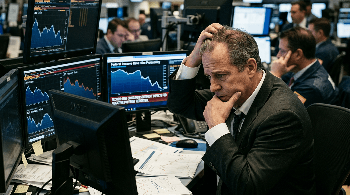 Weak PPI, Gloomy Sentiment: Why the US Dollar Just Hit Multi‑Week Lows