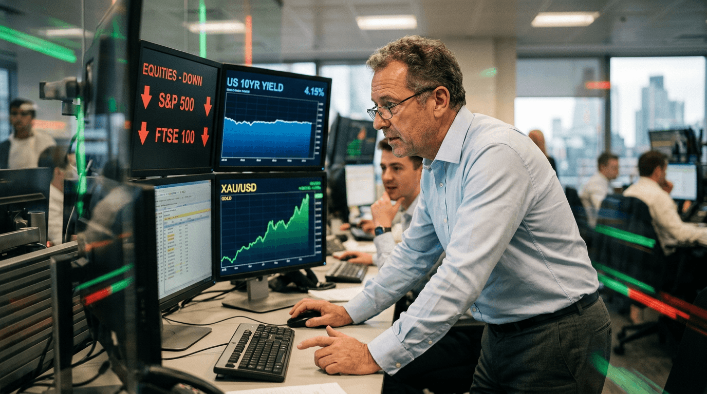 Gold’s Safe-Haven Rebound: What Sour Equity Sentiment Means For Traders