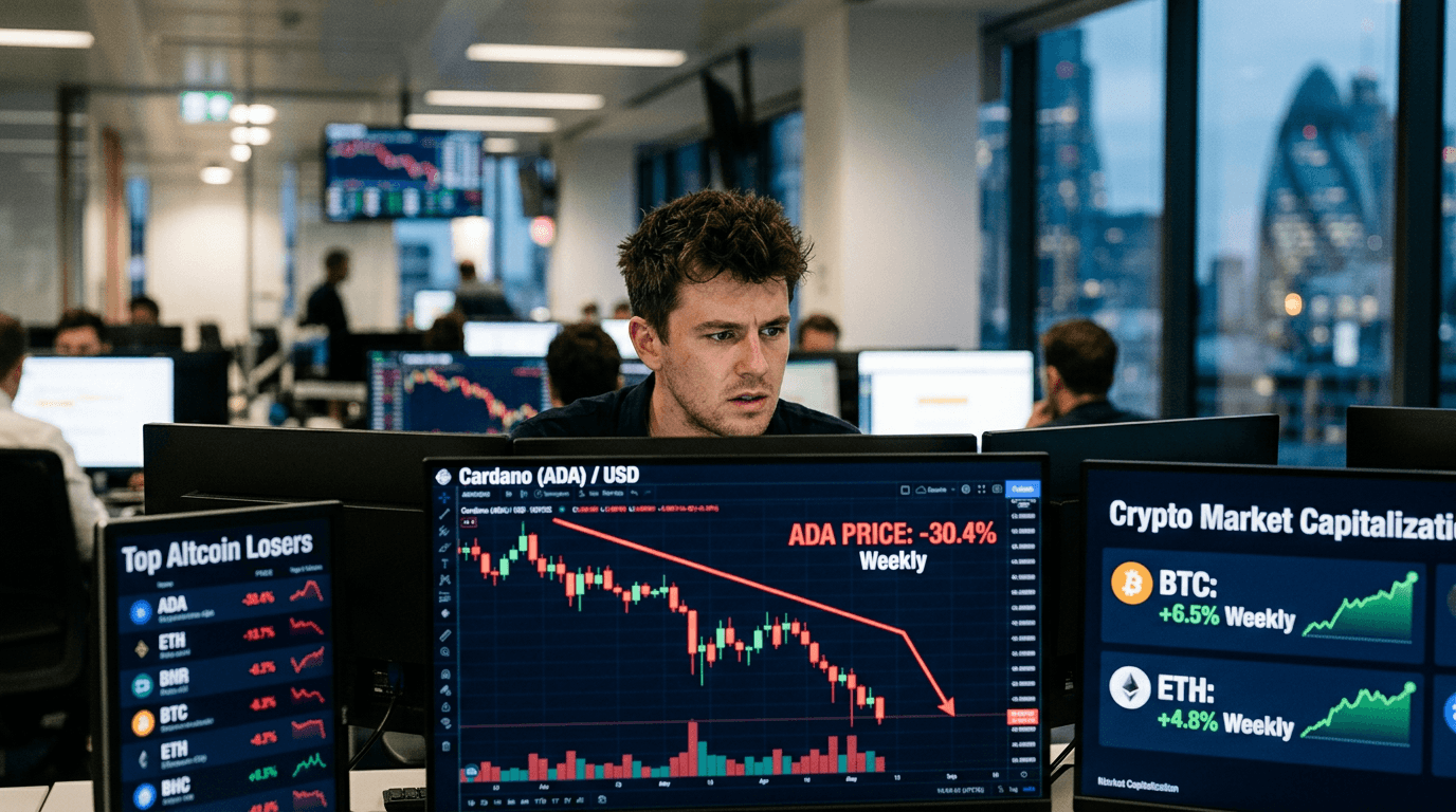 Cardano’s 30% Weekly Slide: What ADA’s Sell-Off Signals About Crypto Rotation