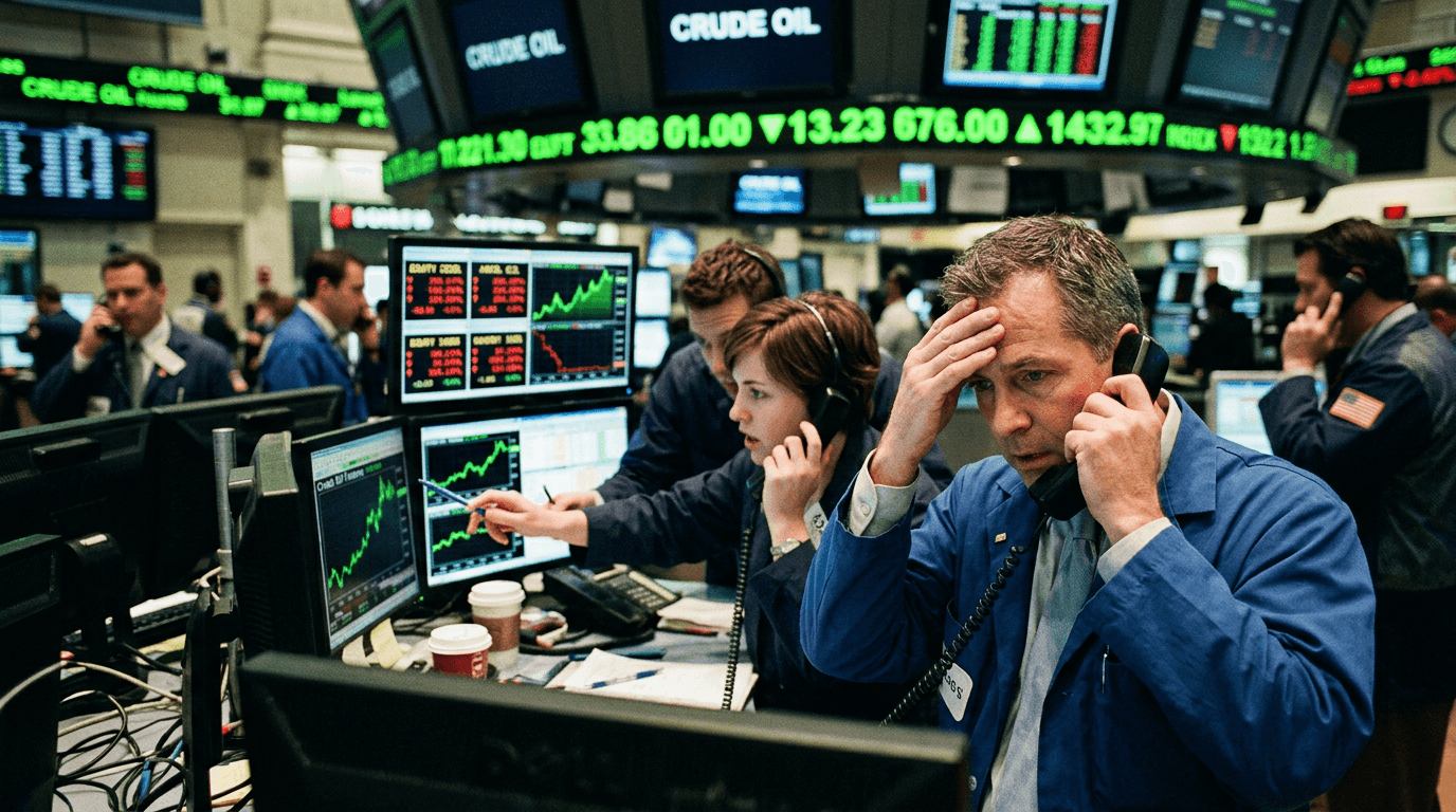 Oil Futures Surge on Mideast Tensions: Inflation Hedges Rise, Equities Strain
