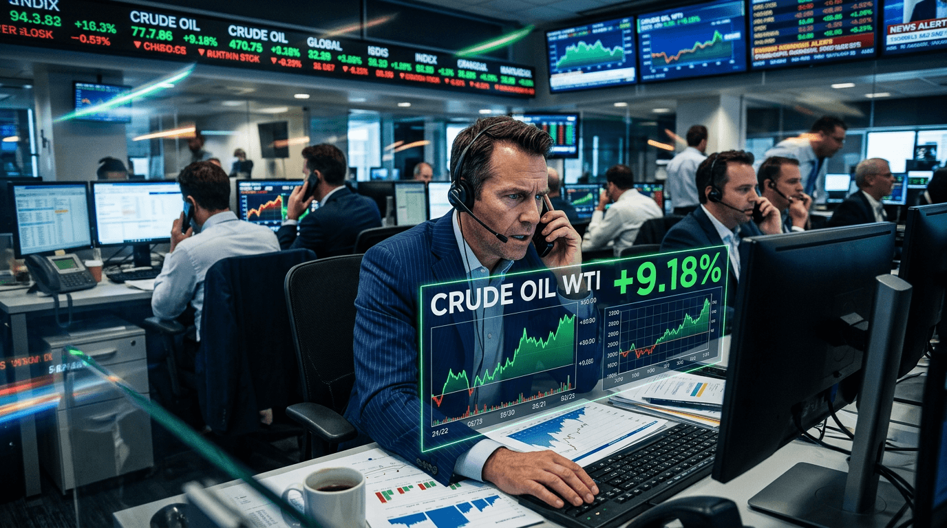 Oil Jumps 9%: How the Iran Conflict Is Repricing Risk Across Global Markets