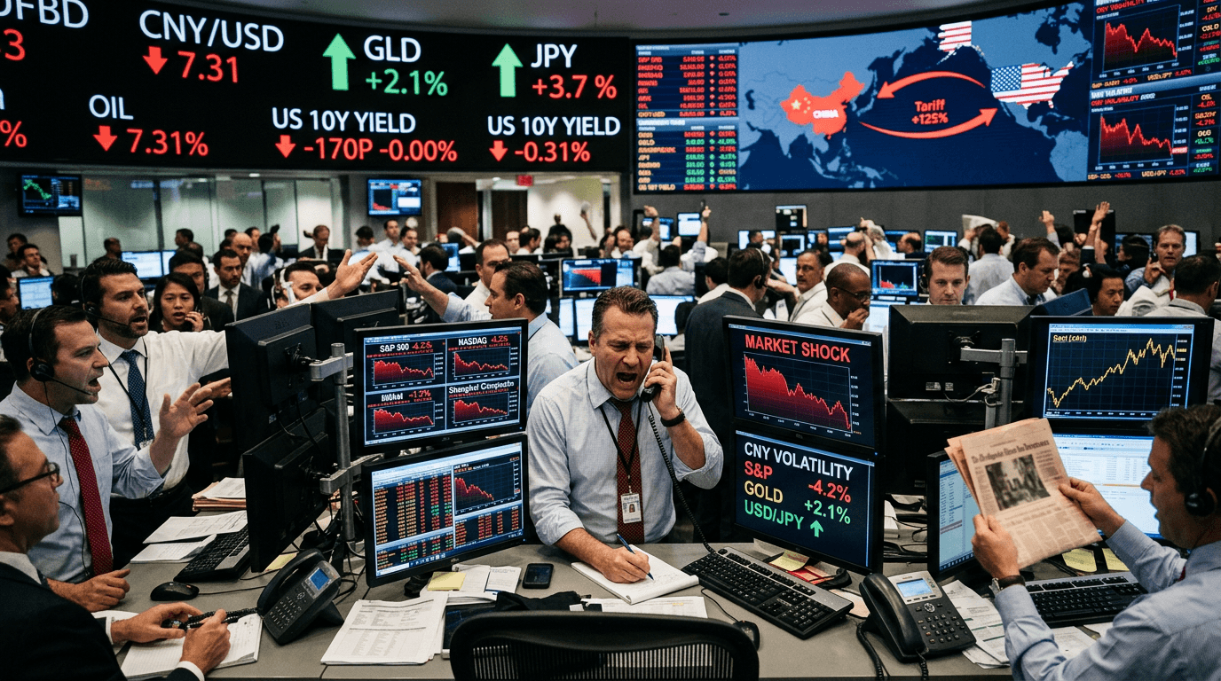 China’s 125% Tariff Shock: What Traders Need To Know About The New Trade Flashpoint