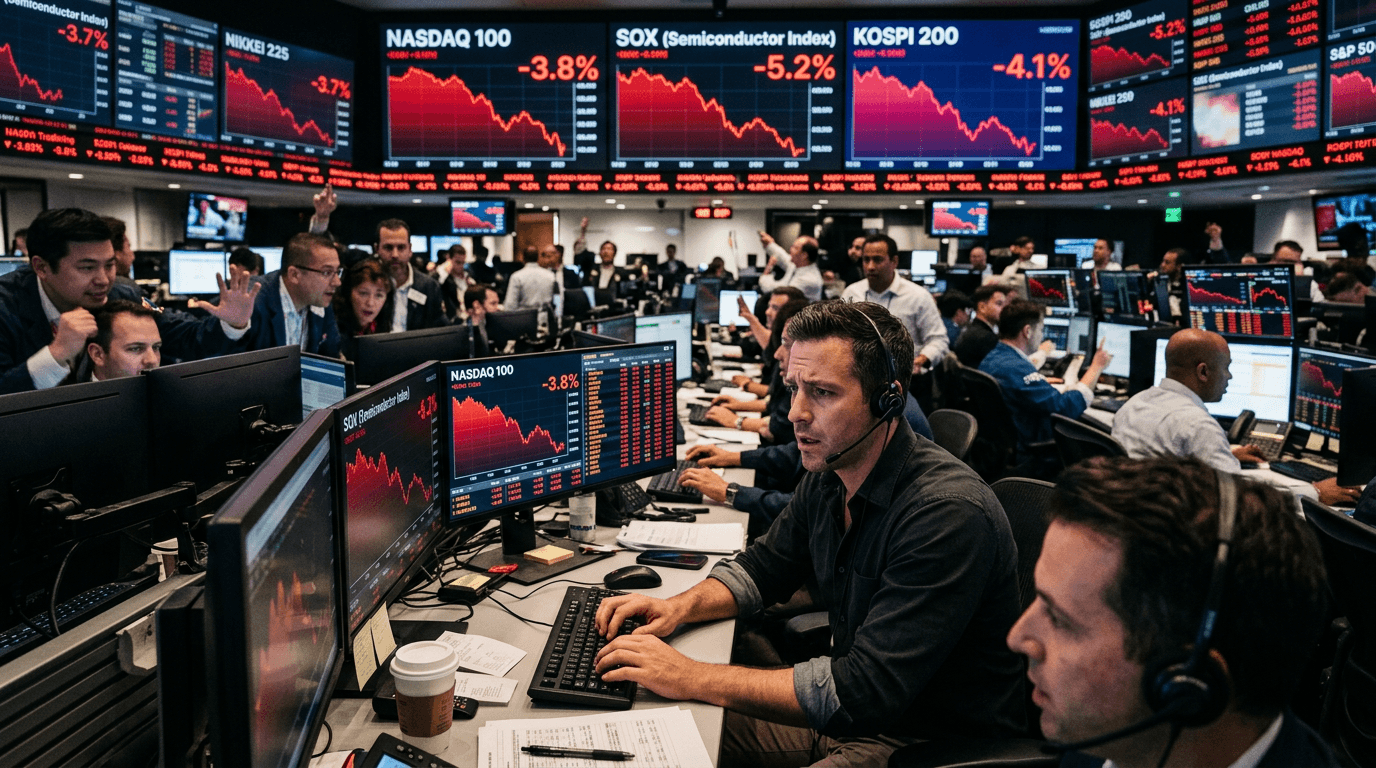 AI Tech Turbulence: How an AI-Led Semiconductor Slump Is Shaking Index Futures