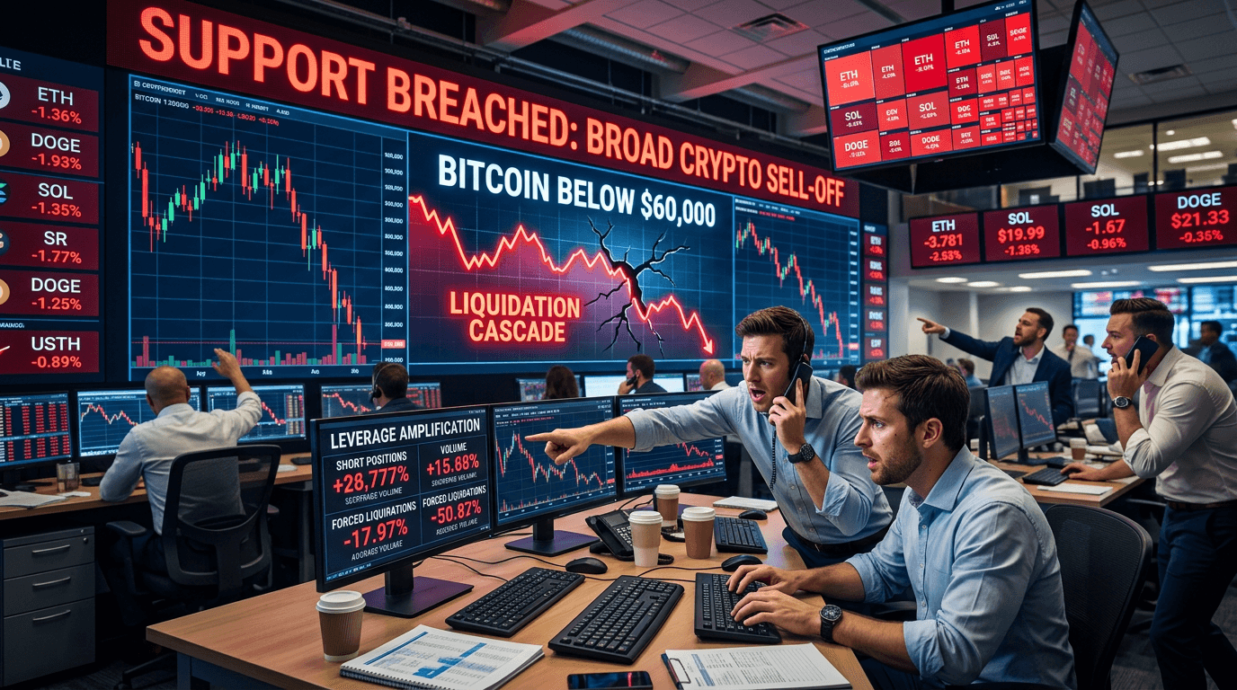 Bitcoin Breaks Lower: How to Trade the Latest Crypto Market Slide