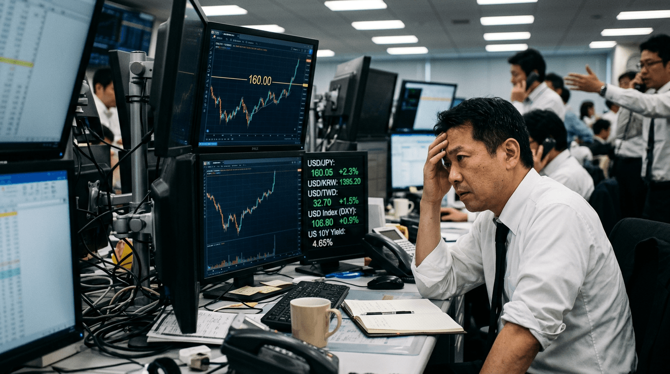 Yen At 160: Why Asian FX Is Under Pressure And Volatility Is Surging
