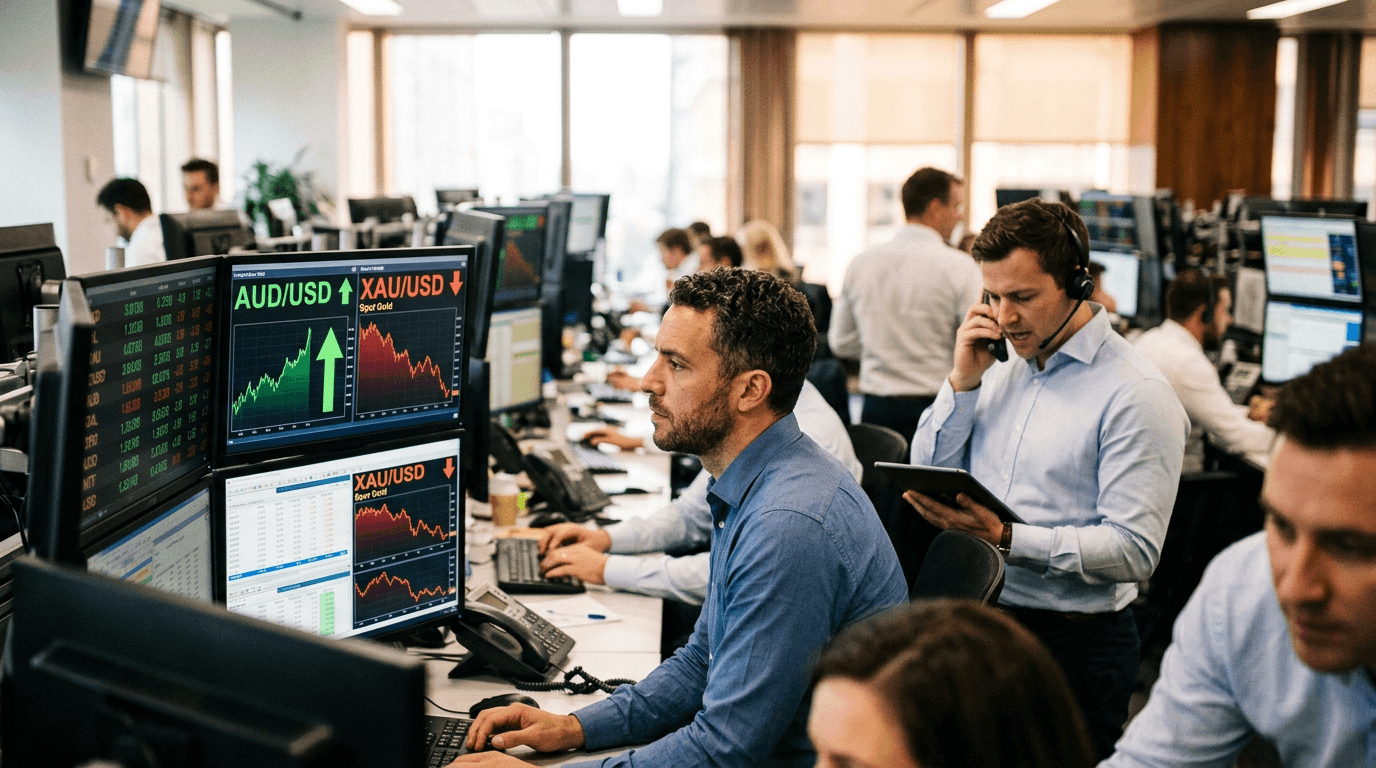 Middle East De‑Escalation: Why AUD, Risk Assets Rally as Gold Retreats