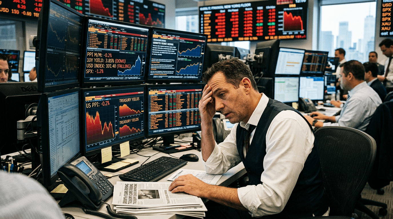 Weak PPI, Gloomy Sentiment: How One Data Batch Repriced the US Curve