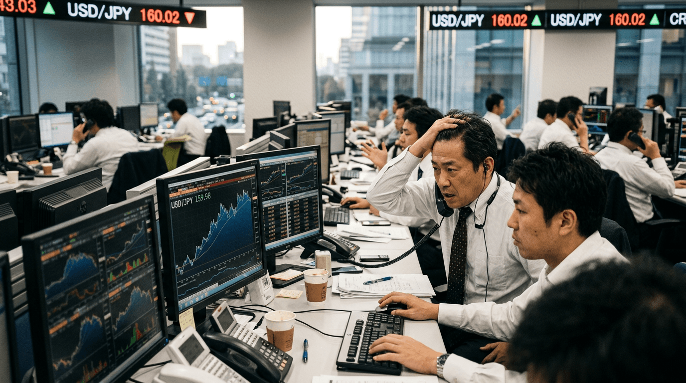 Yen Near 160: Inside Japan’s FX Red Line and What It Means for Traders