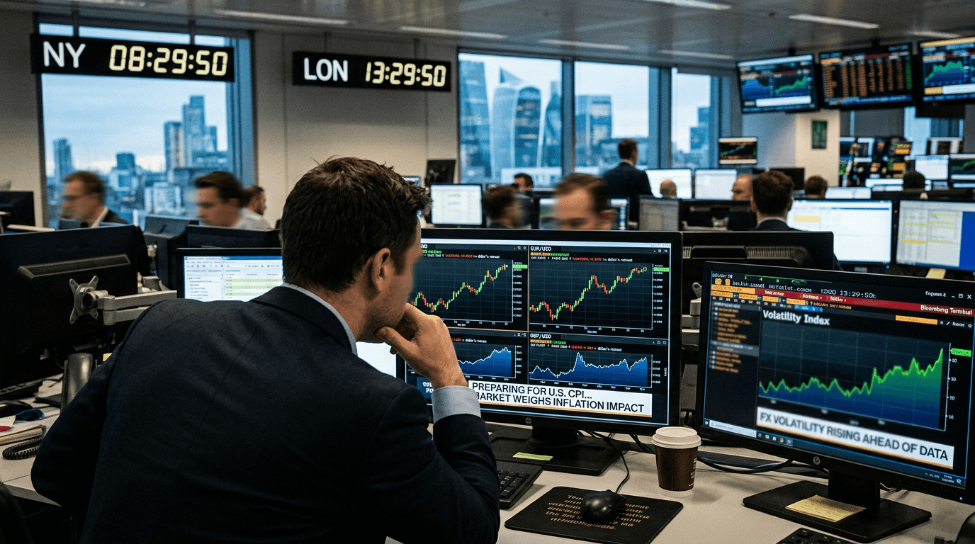 Dollar Slides From Two-Month High: What CPI Means For Major FX Pairs