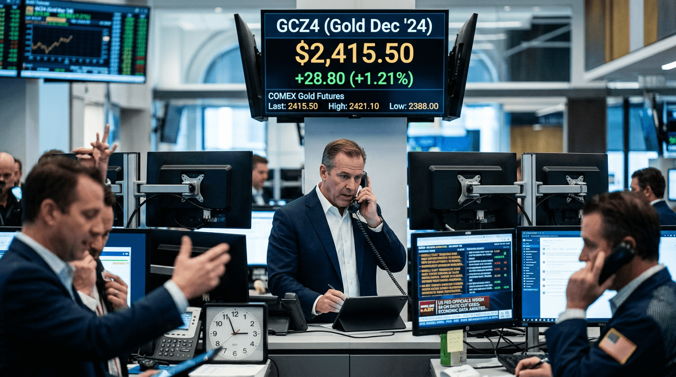 Gold Futures Rebound: Safe-Haven Demand Returns Amid Geopolitical And Policy Risks