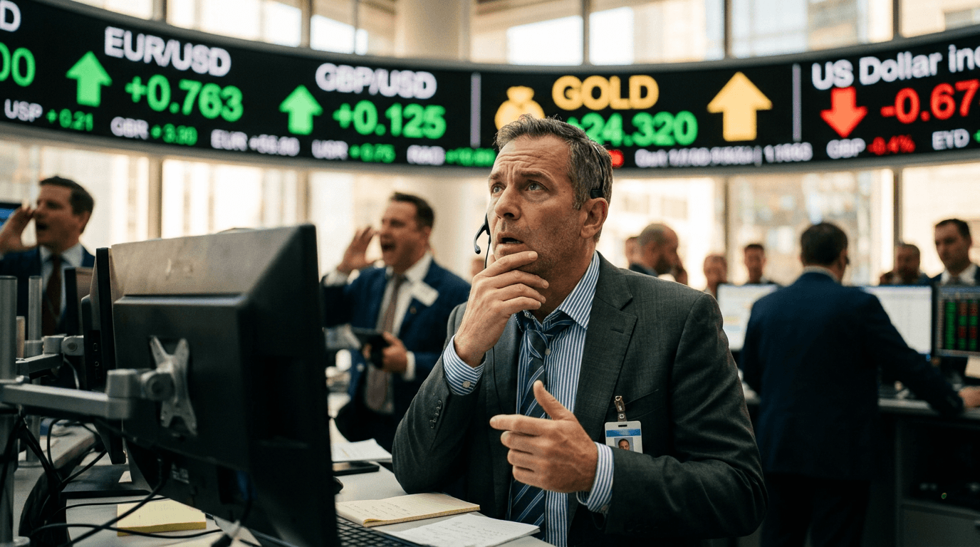 Softer US Data Sinks Dollar: How PPI And Sentiment Lifted Majors And Gold