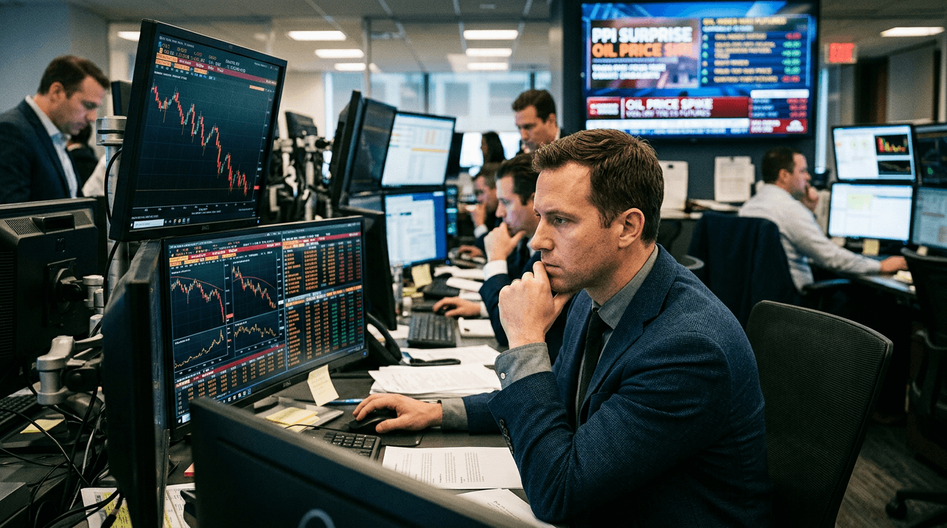 Nasdaq 100 and S&P 500 Futures Wobble Under Rate and Oil Shock