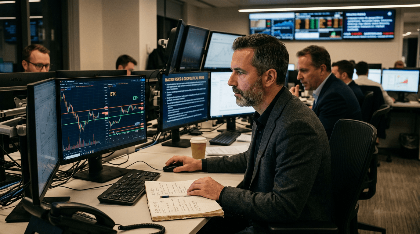 Crypto Cools at Key Levels: How Traders Are Navigating Macro and Geopolitical Risk