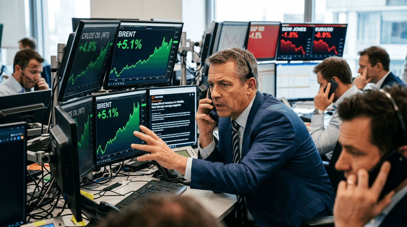 Oil Spike On Iran Tensions: How Conflict Fears Are Reshaping Risk Sentiment