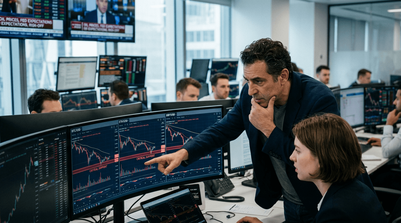 Crypto’s Tightrope: Bitcoin, Ethereum and XRP Hold the Line at Key Supports