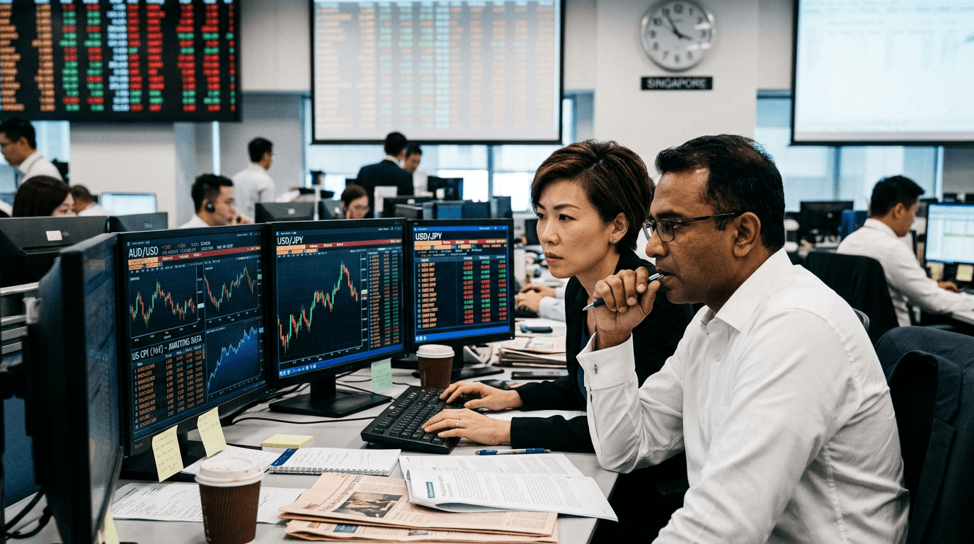 Asia FX Quiet, Dollar Nervous: How Traders Are Positioning Ahead of U.S. CPI