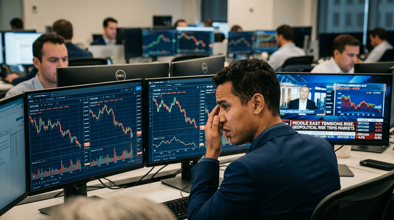 Crypto Risk-Off: How Geopolitics Is Pressuring Bitcoin, Ethereum and XRP