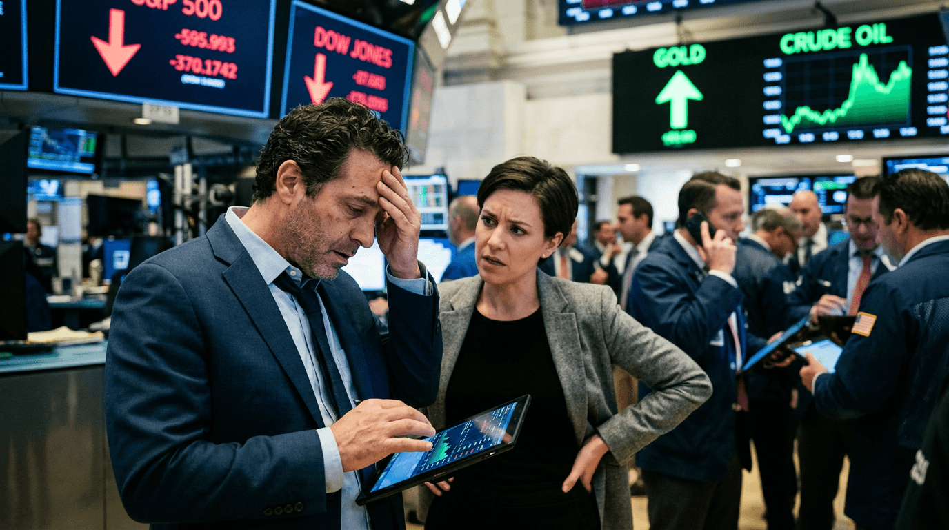 Oil Spike Meets Soft PPI: Why US Stocks Just Flashed a Stagflation Warning