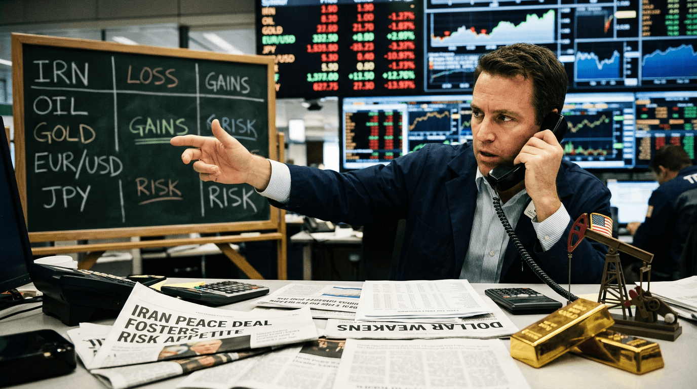 Dollar Weakness and Iran Peace Hopes: What Traders Need to Know Now