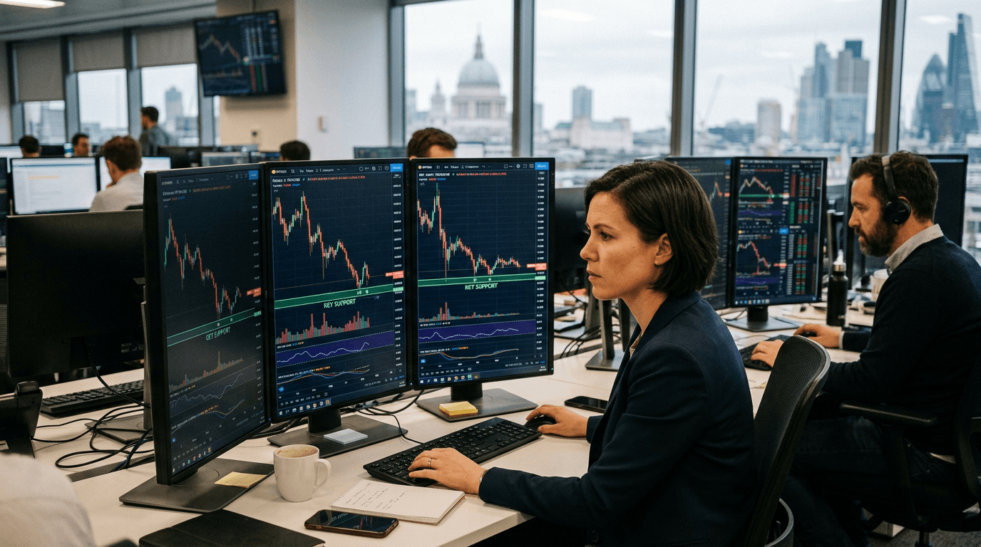 Crypto Tiptoes on a Knife’s Edge: Support, Sentiment, and the Next Big Move