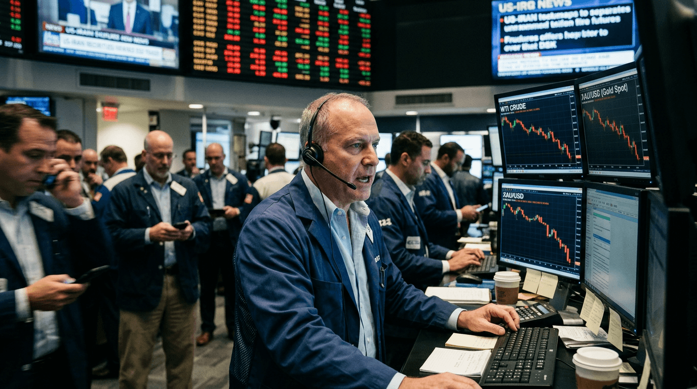 Oil And Gold Slide As Traders Unwind War Hedges On Iran Deal Hopes