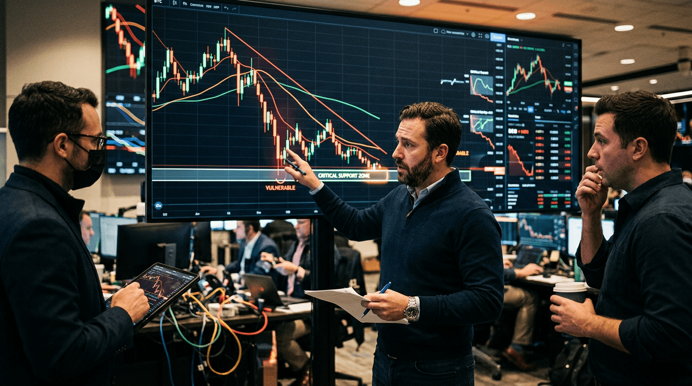 Bitcoin, Ethereum And XRP: Why Key Supports Look Fragile After The Pullback