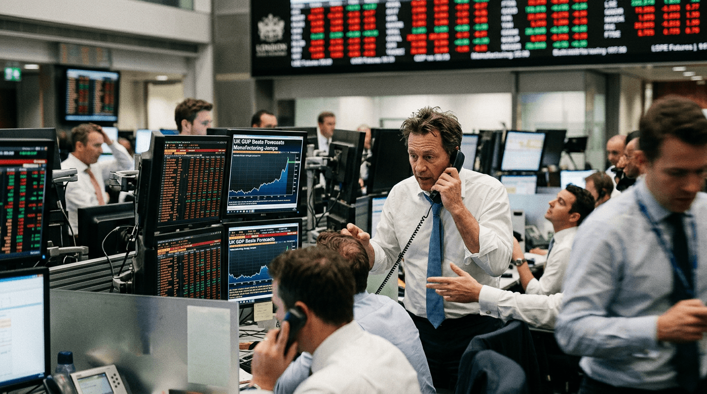UK GDP Surprise Lifts Sterling: What Stronger Data Means For Traders
