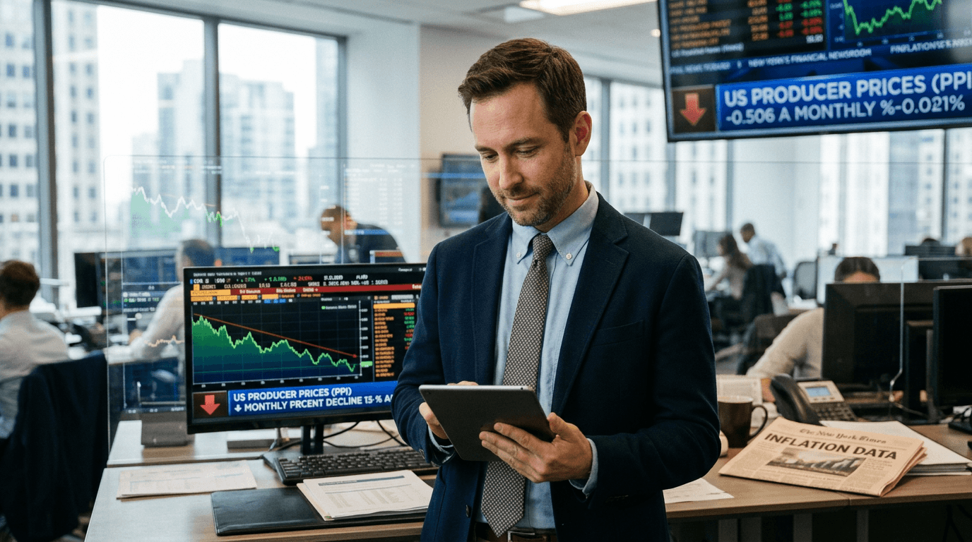 US producer prices post surprise monthly decline, reinforcing disinflation narrative
