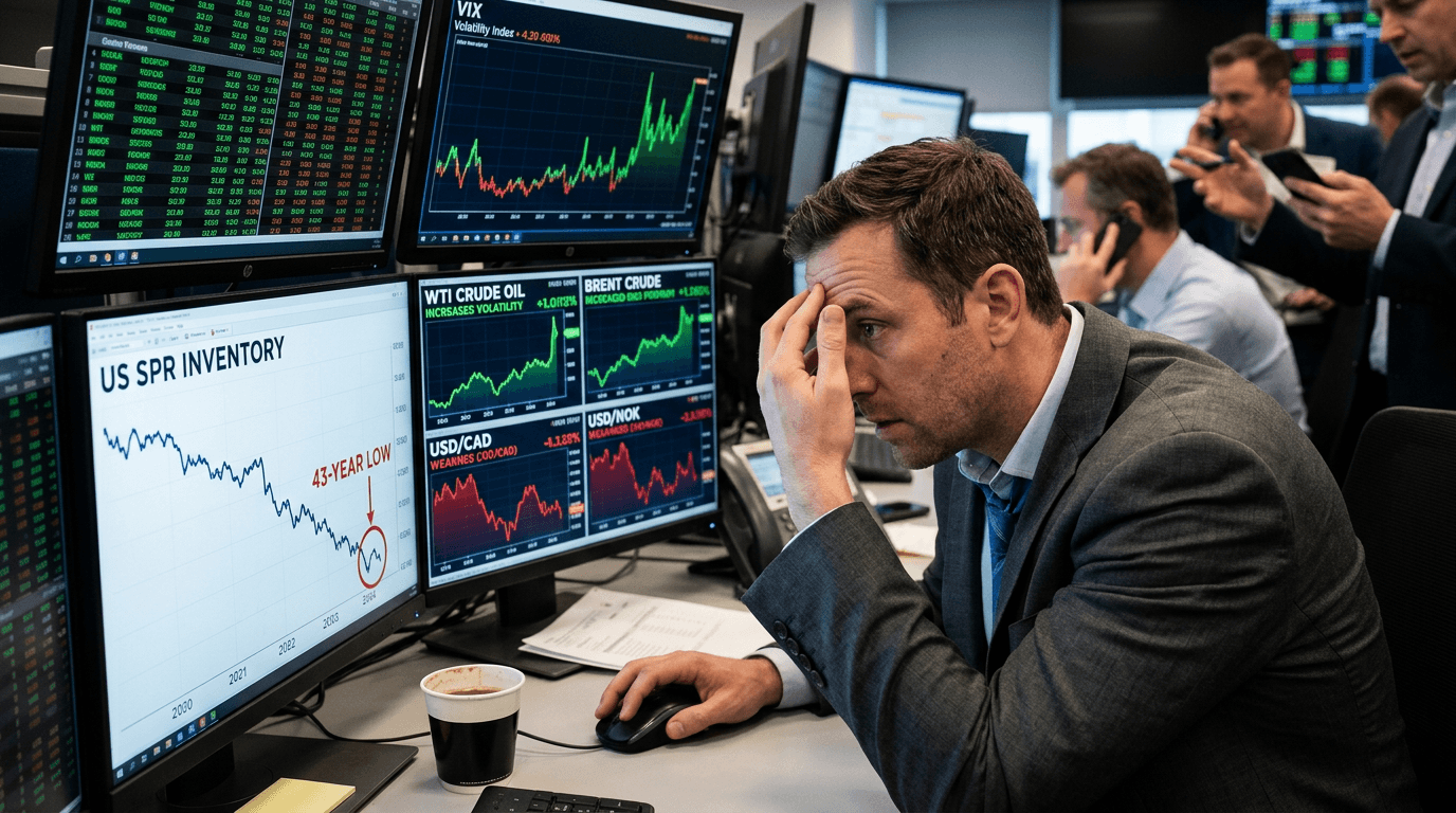 43-Year Low: How a Depleted US Oil Reserve Is Reshaping Energy Futures