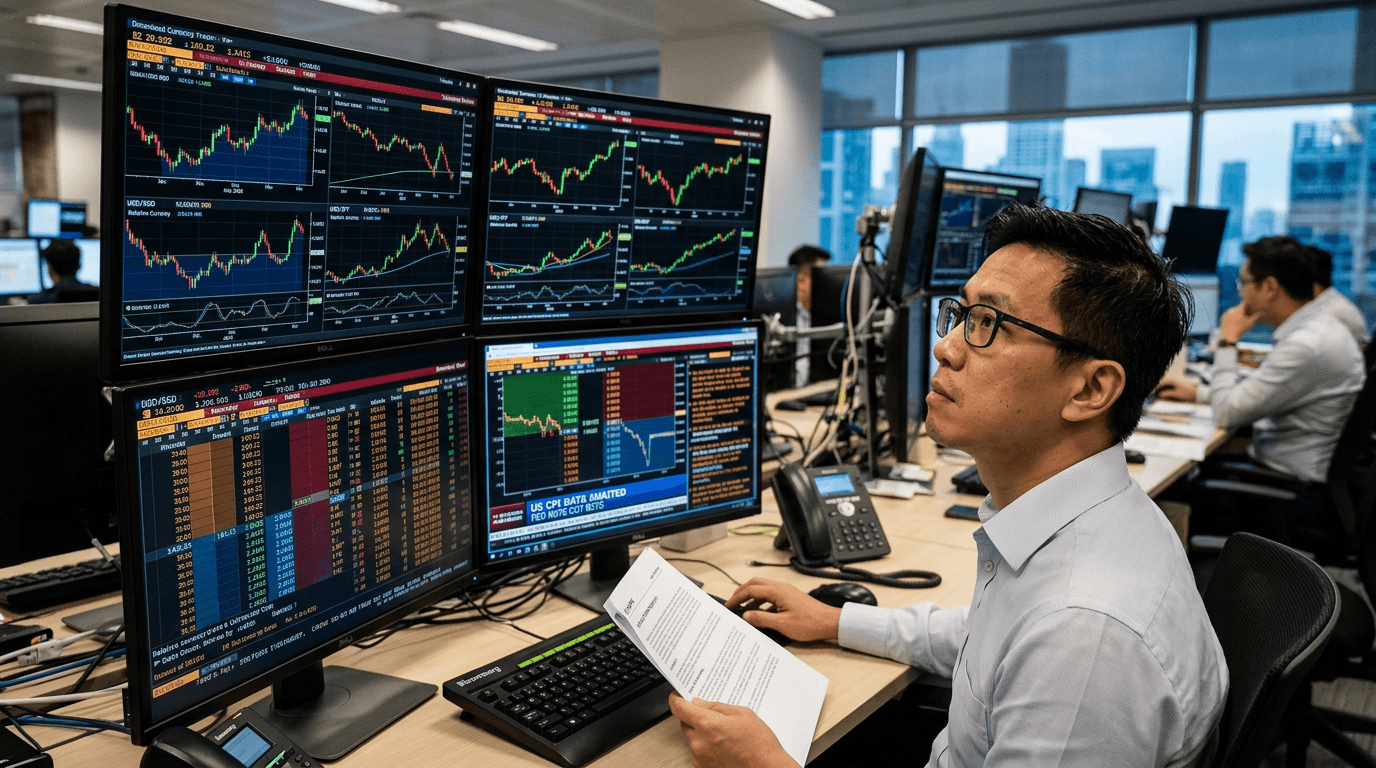 Asia FX on Pause: Trading a Fragile Dollar Ahead of U.S. CPI