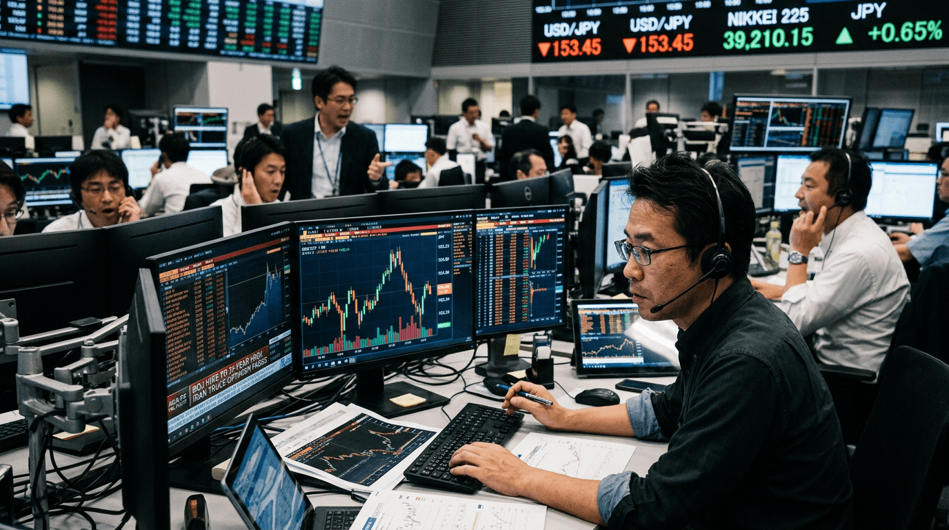 Dollar Steadies as Iran Truce Fades and BOJ Hike Jolts FX Markets