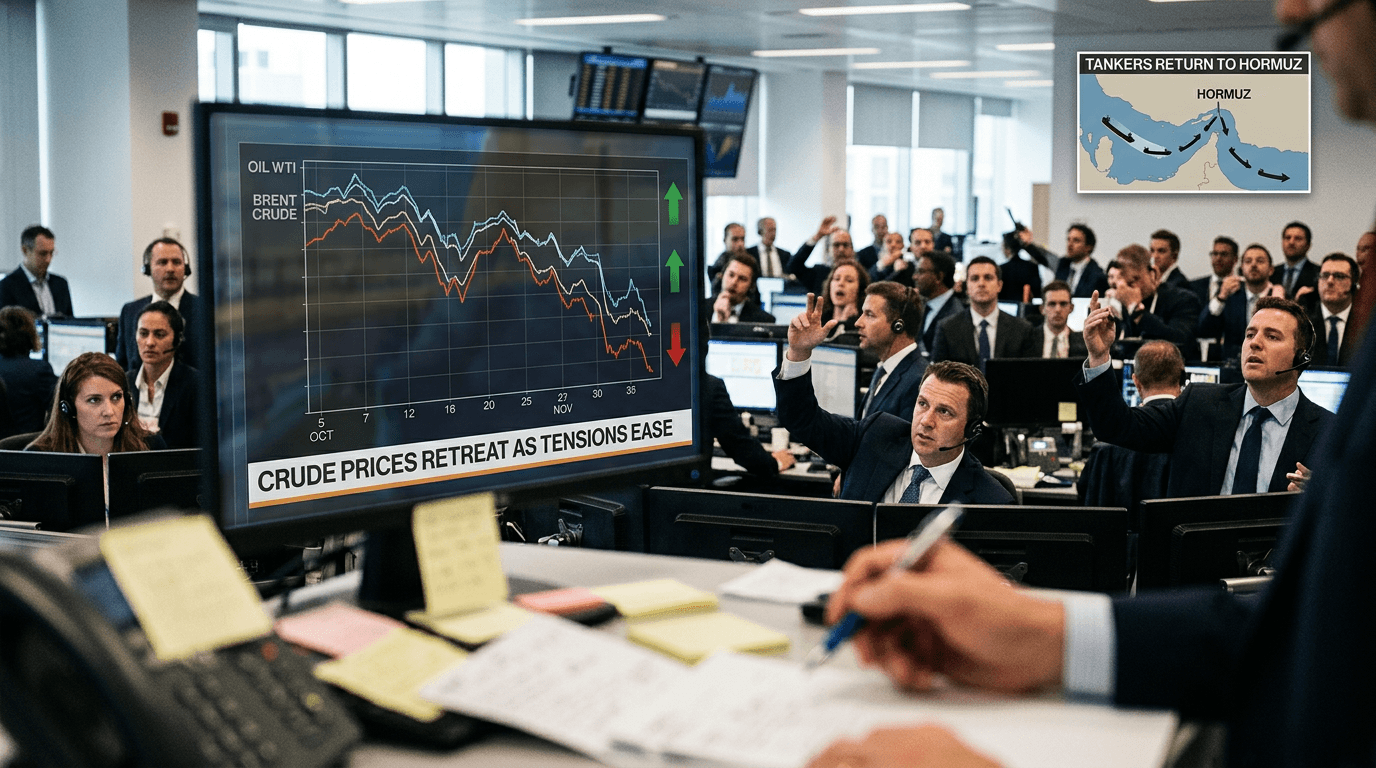 Oil Pulls Back as Hormuz Reopens: What Traders Need to Watch