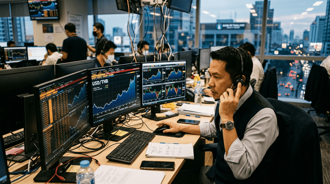 Thailand’s Rate Cut: BoT Backs Growth, THB Faces Pressure as Exporters Gain