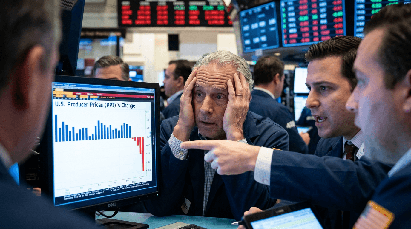 Producer Prices Surprise: What a PPI Drop Means for the Fed and Markets