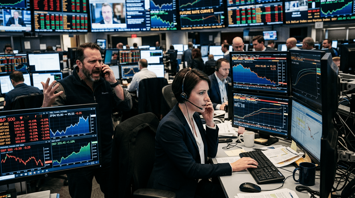 Hawkish Fed Shock: How Repriced Rate Cuts Hit Risk Assets and Lift the Dollar