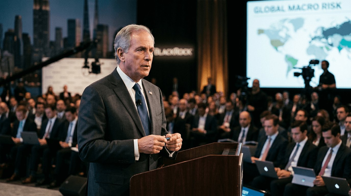 BlackRock’s Larry Fink Flags Recession Risk: What It Means for Markets and the USD