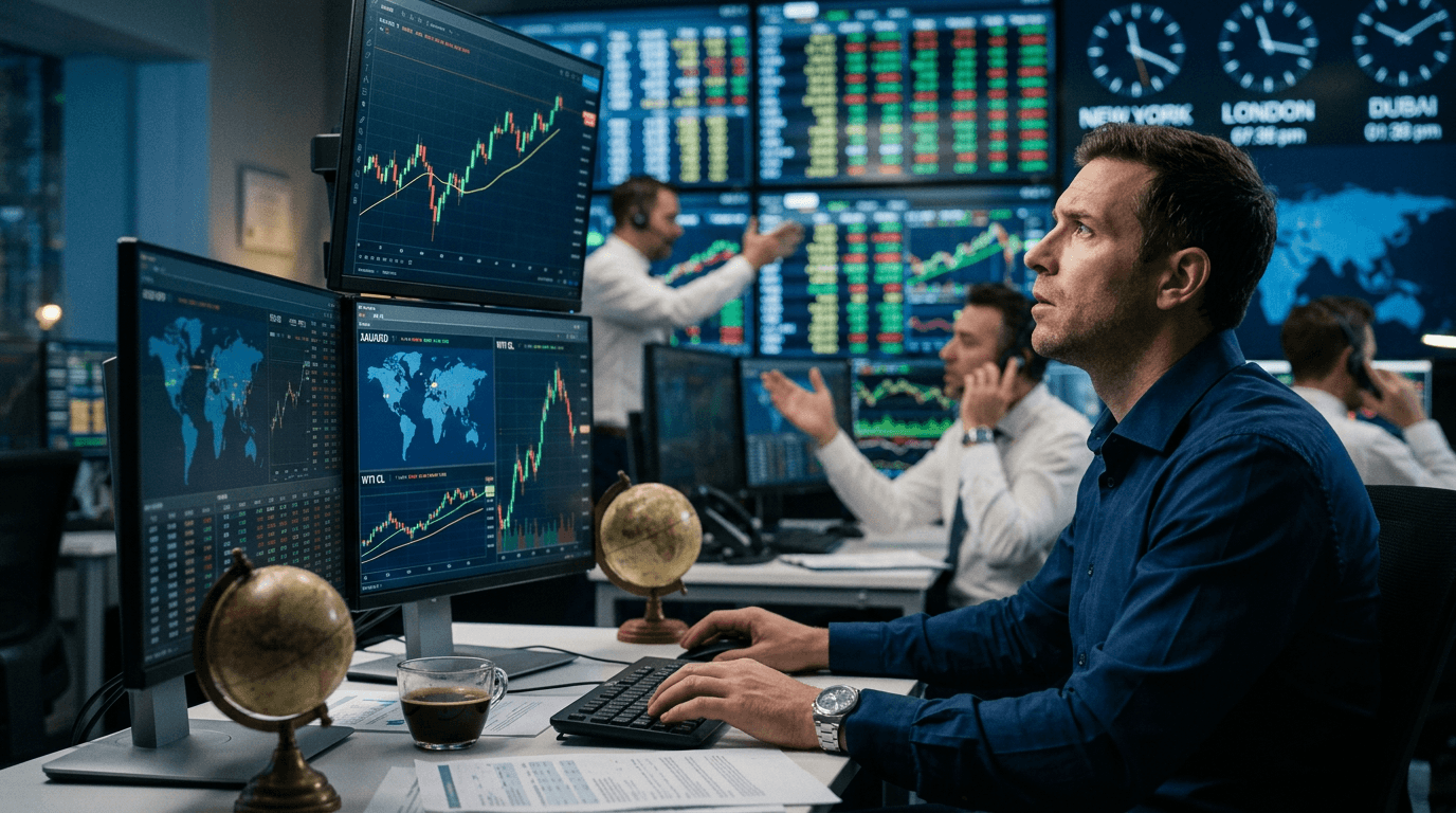 Safe Havens in the Crosshairs: Trading FX, Gold and Oil on US–Iran Tensions