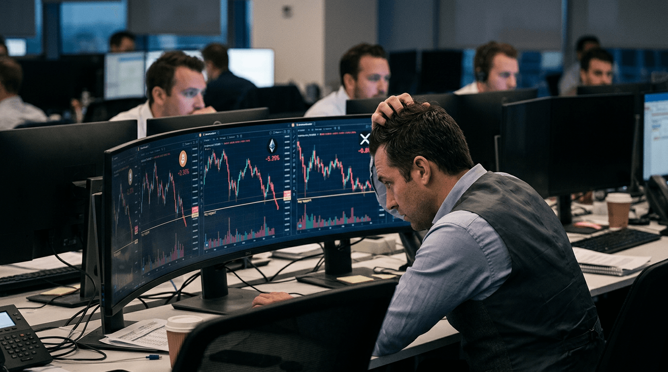 Crypto Under Pressure: BTC, ETH and XRP Test Critical Support Zones