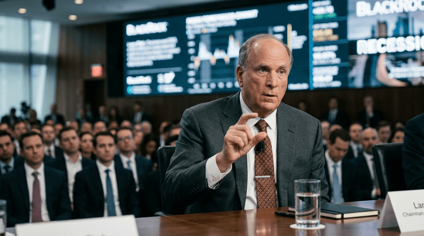 What Larry Fink’s Recession Warning Really Means For Traders And Markets