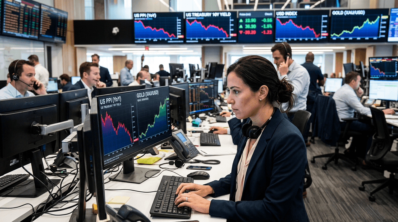 PPI Shock: How A Surprise Drop In US Producer Prices Hit Yields And The Dollar