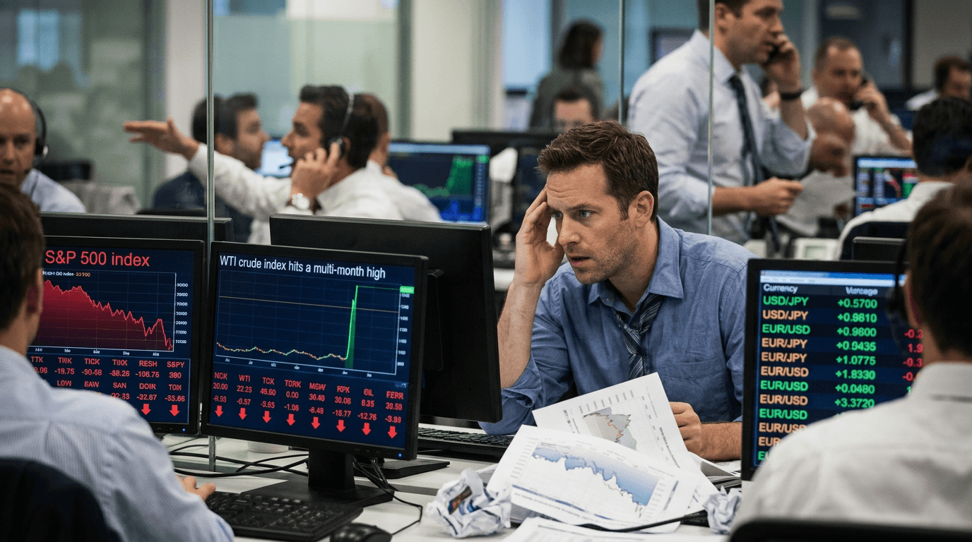 Oil Spike, Safe Havens, and Stocks: Trading the US–Iran Shock