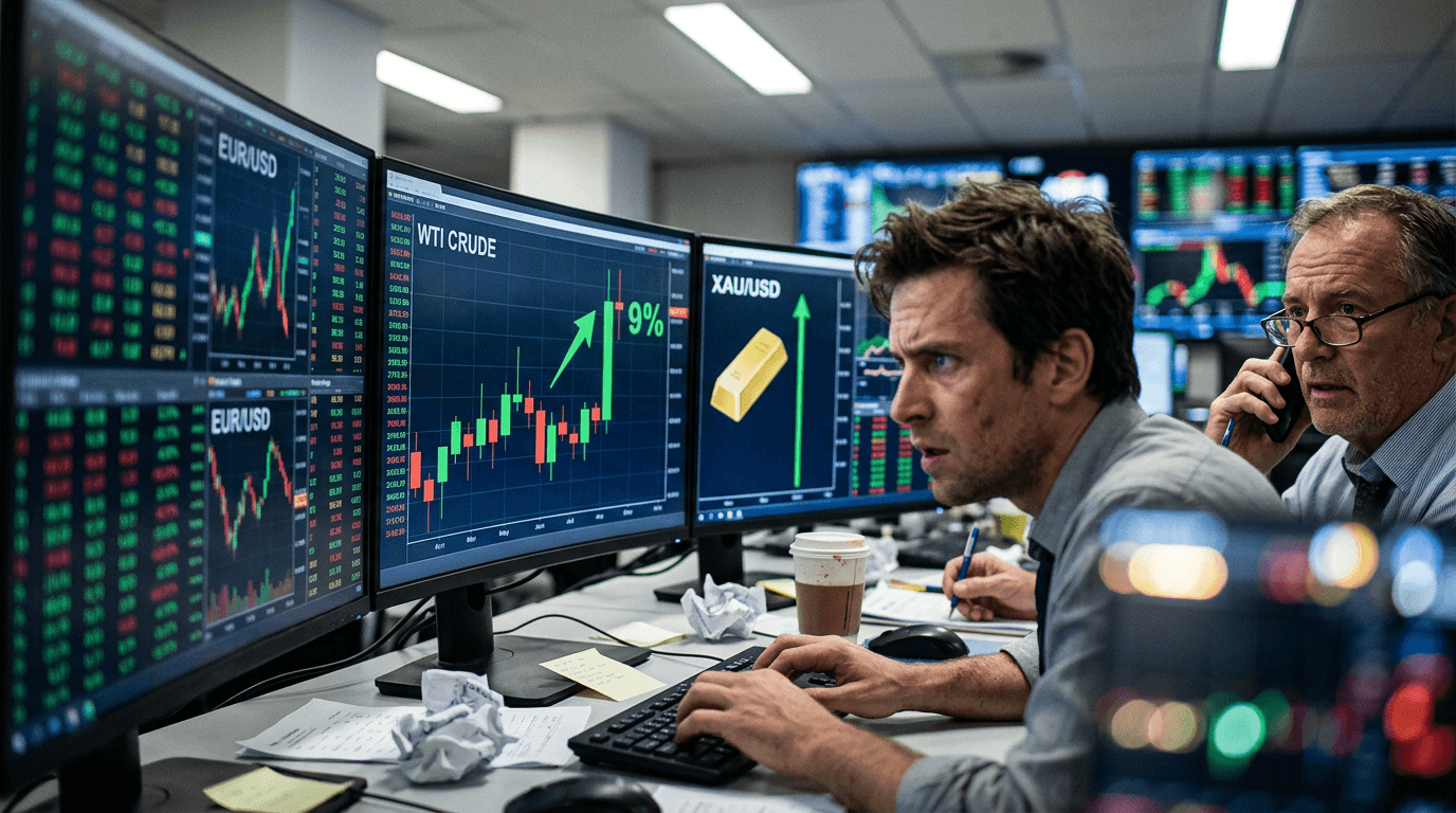 Oil Shock Playbook: Trading FX, Futures and Gold in a US–Iran Standoff